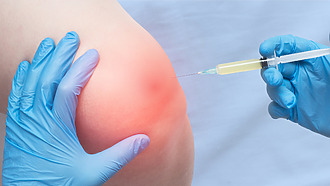 Medicine for arthritis - patients may receive injections of corticosteroids, for example